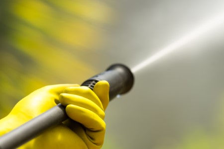 Pressure washing to sell a home