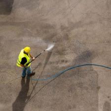 Commercial pressure washing